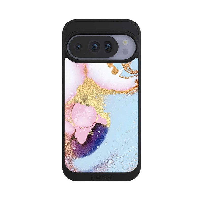Pixel 10 Pro NIVOpure Pastell Glamour Tintenstruktur