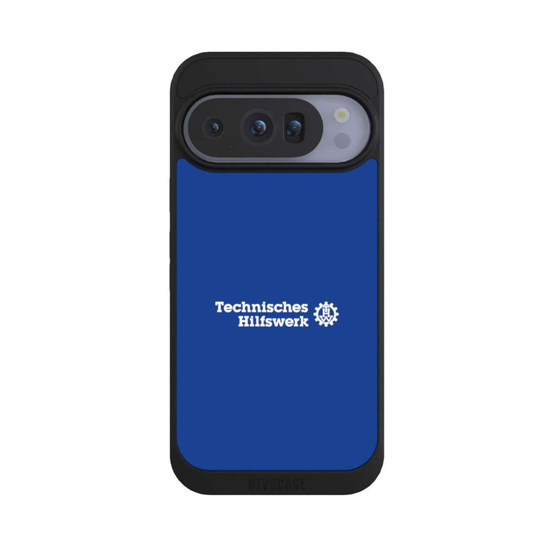Pixel 10 Pro NIVOpure Technisches Hilfswerk Logo Blau