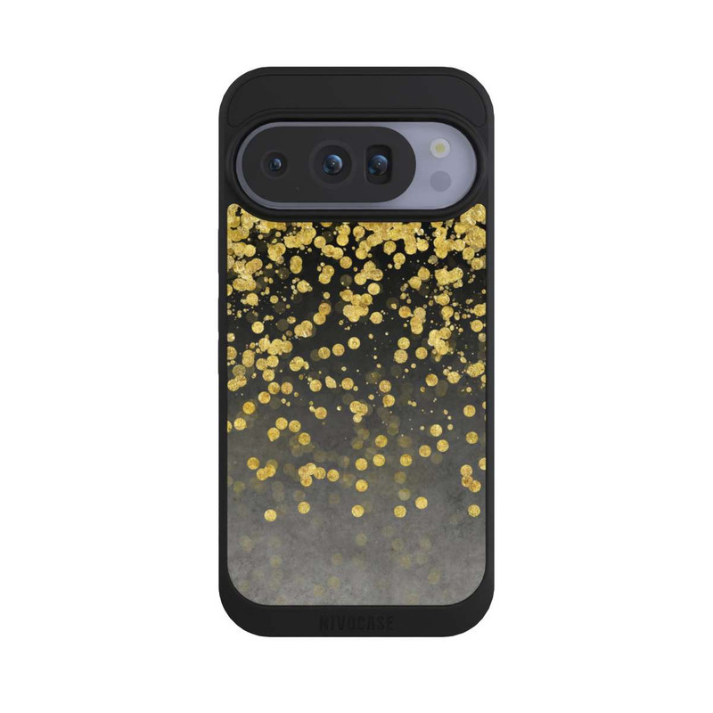Pixel 10 Pro NIVOpure glänzender Goldregen