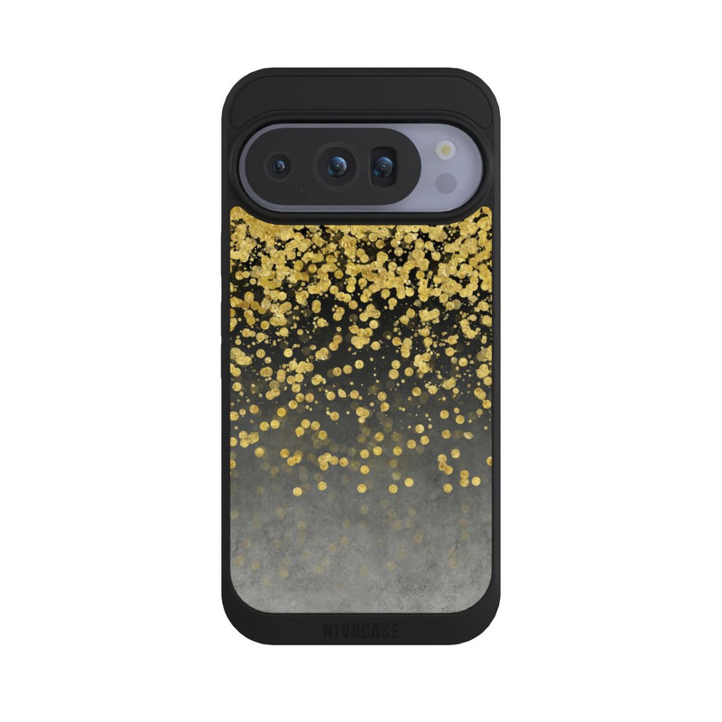 Pixel 10 Pro NIVOpure glänzender Goldregen