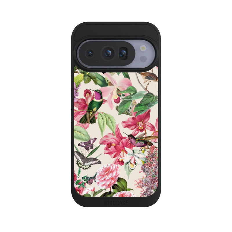 Pixel 10 Pro NIVOpure Hummingbirds and Roses Pattern