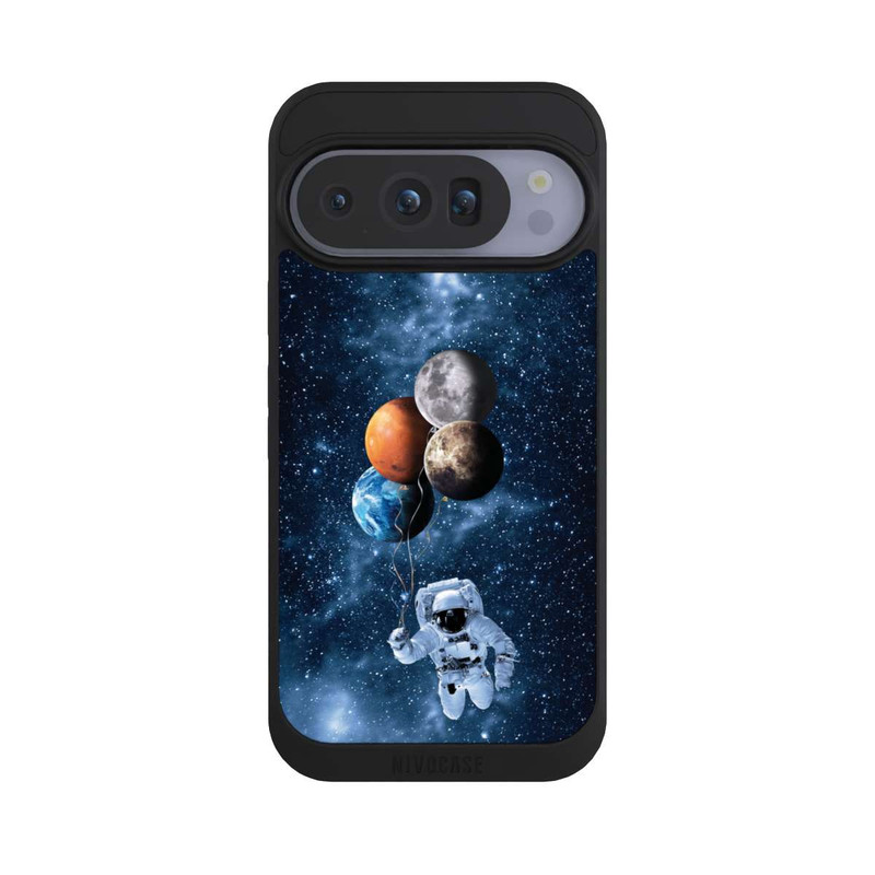 Pixel 10 Pro NIVOpure Astronaute avec des Planètes