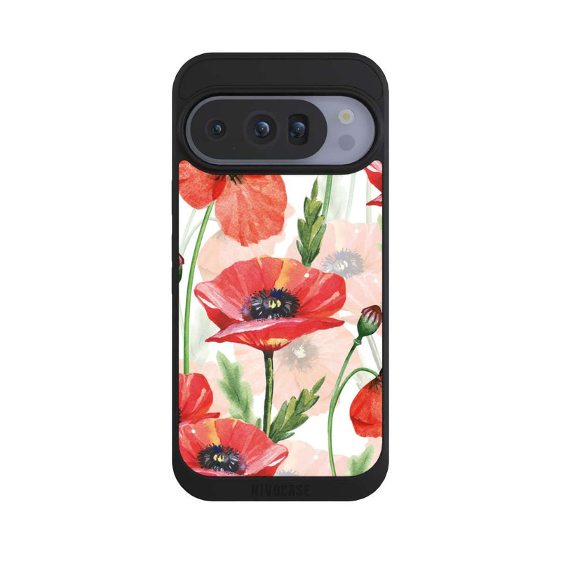 Pixel 10 Pro NIVOpure Coquelicots aquarelle