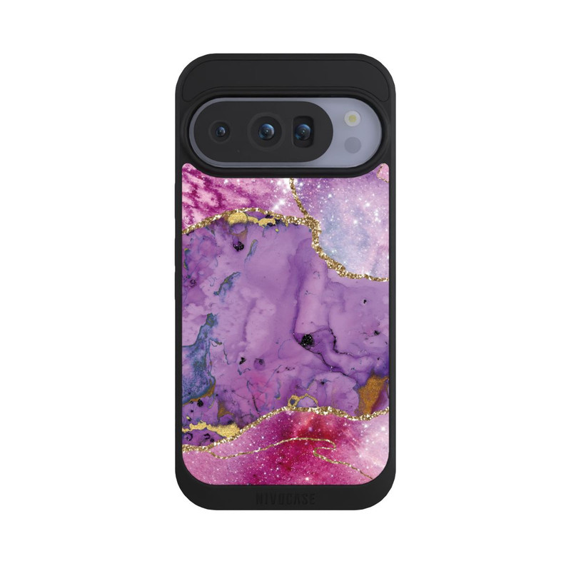 Pixel 10 Pro NIVOpure Purple Galaxy Glamour Marble