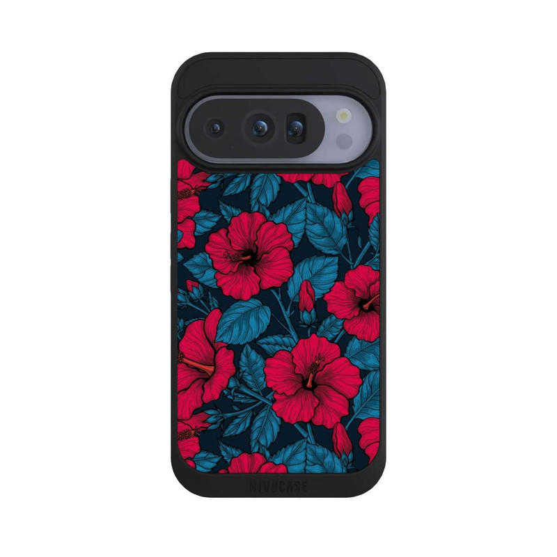Pixel 10 Pro NIVOpure Hibiscus rouge