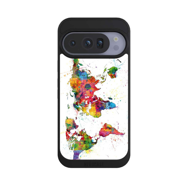 Pixel 10 Pro NIVOpure Weltkarte Splash