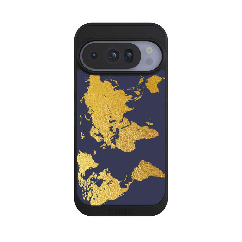 Pixel 10 Pro NIVOpure Weltkarte Gold