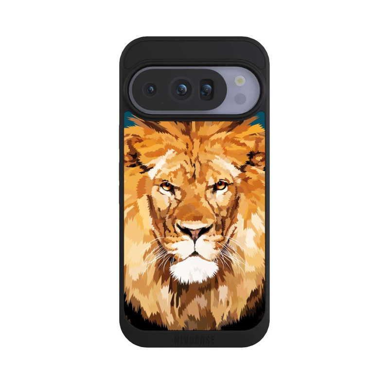Pixel 10 Pro NIVOpure Lion en gros plan