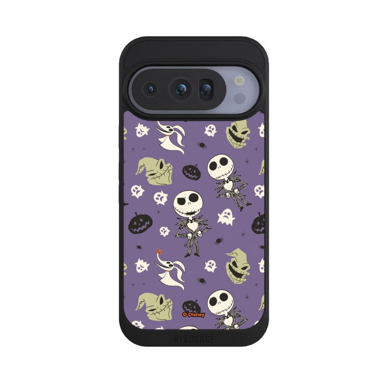 Pixel 10 Pro NIVOpure Jack Purple Pattern Tim Burtons Nightmare before Christmas