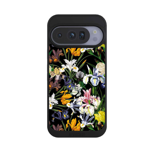 Google Pixel 10 Pro NIVOpure Dunkle Wildblumentapete