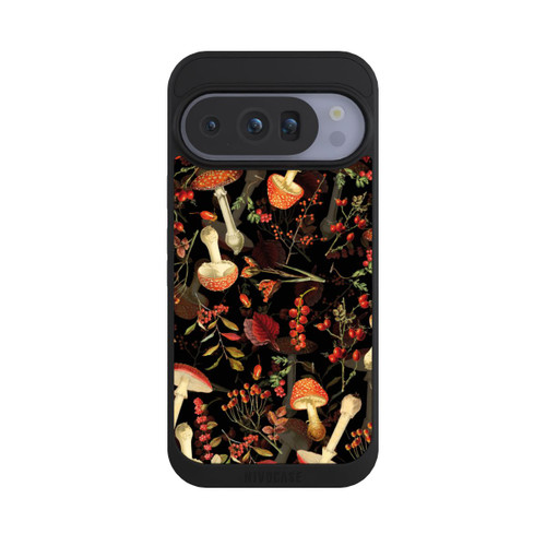 Google Pixel 10 Pro NIVOpure Pilzmuster Schwarz