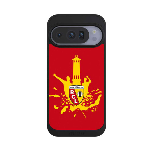 Google Pixel 10 Pro NIVOpure RC Lens Turm Gelb auf Rot