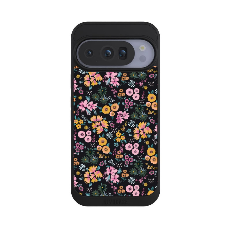 Pixel 10 Pro NIVOpure Little Flowers Multi Black 2
