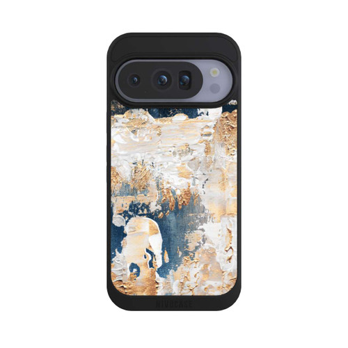 Google Pixel 10 Pro NIVOpure Abstraktion Blau und Gold