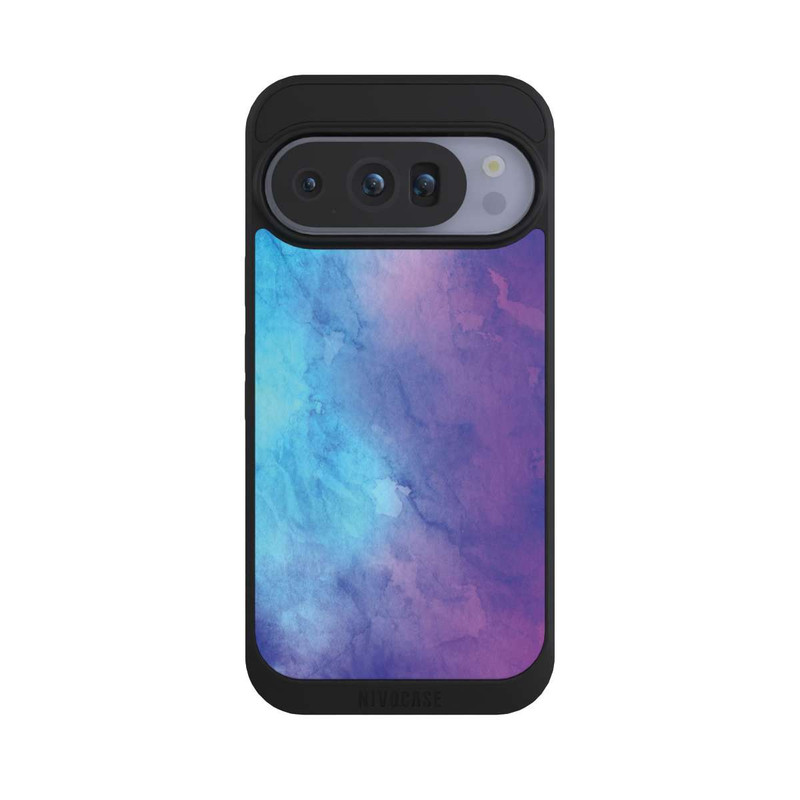 Pixel 10 Pro NIVOpure Aquarelle Bleu Rose Fade
