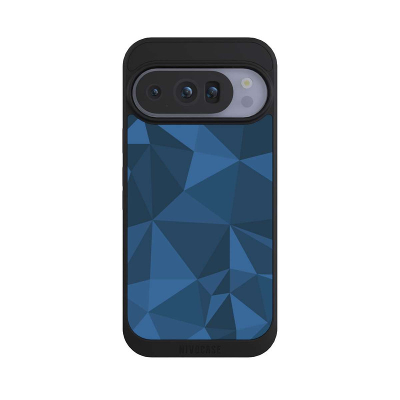 Pixel 10 Pro NIVOpure Polygon Pattern Blue