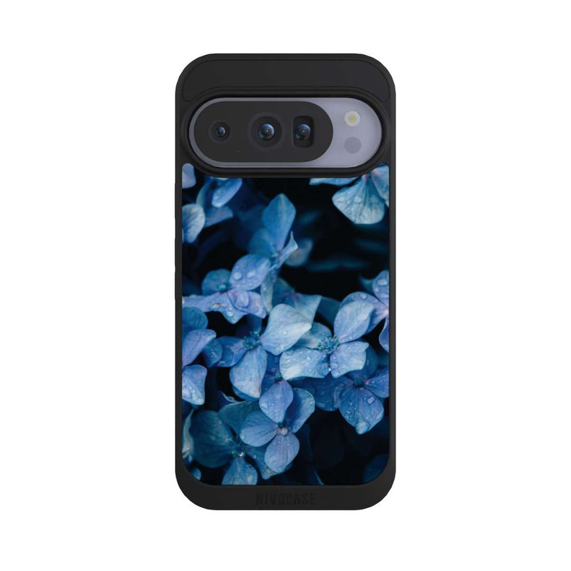 Pixel 10 Pro NIVOpure Fleurs bleues 2