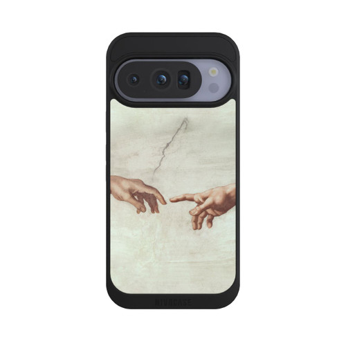 Google Pixel 10 Pro NIVOpure Hands of God and Adam by Michelangelo Buonarroti