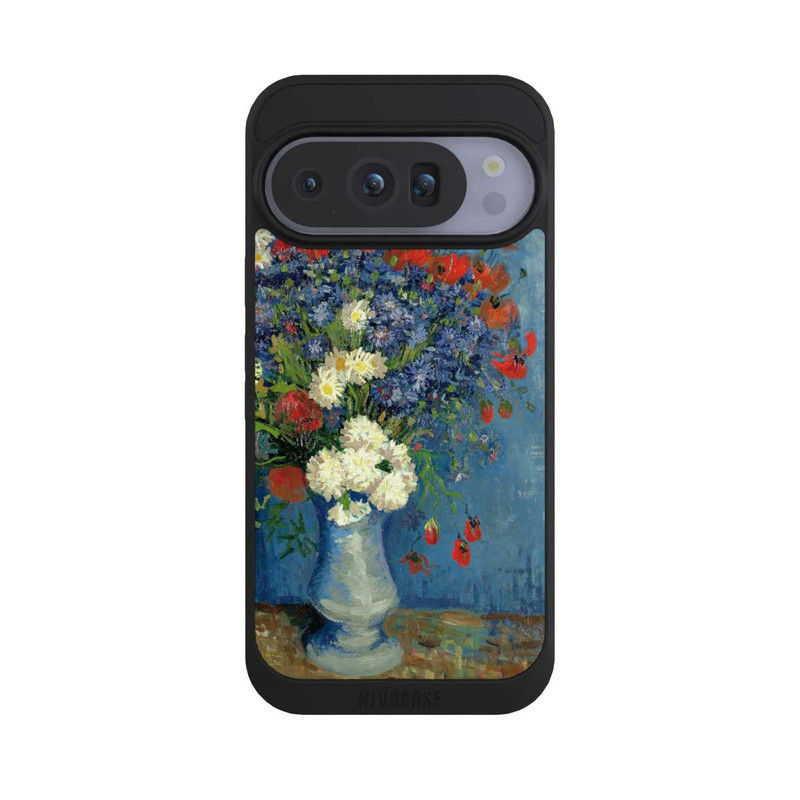 Pixel 10 Pro NIVOpure Vase avec Bleuets et Coquelicots - Vicent Van Gogh