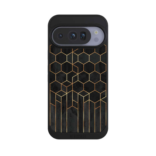 Google Pixel 10 Pro NIVOpure Schwarze Sechsecke