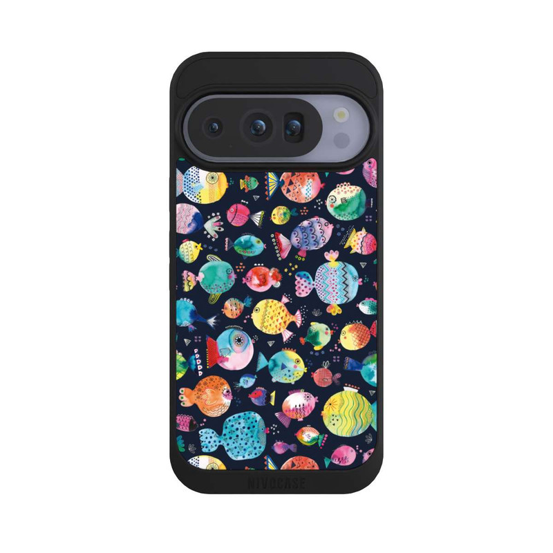 Pixel 10 Pro NIVOpure Plage Puffer poissons Enfant Marine