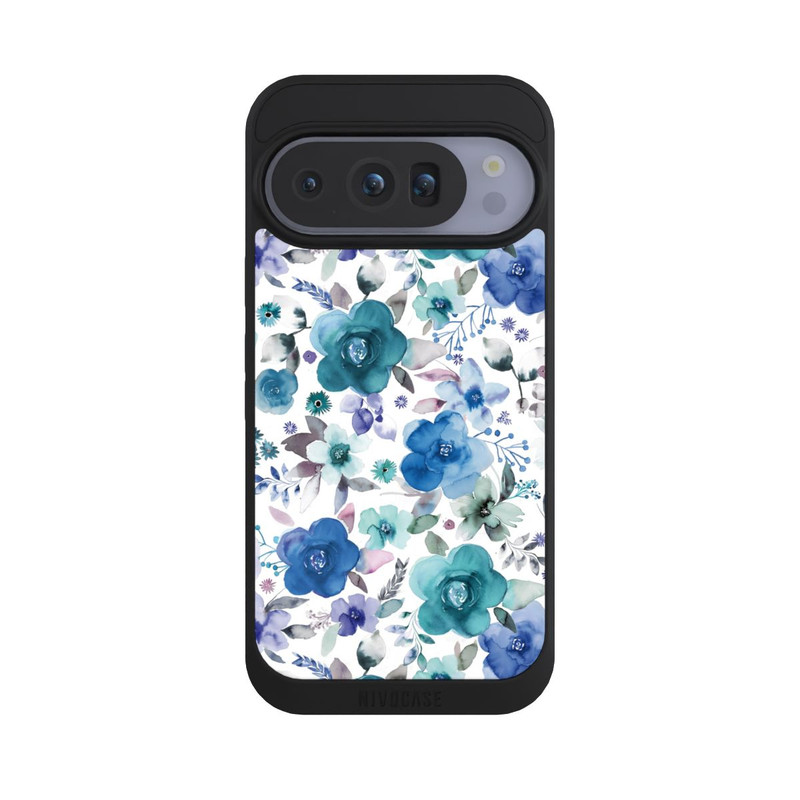 Pixel 10 Pro NIVOpure Winterblumensträuße Blau