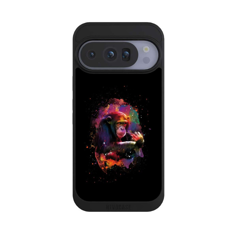 Pixel 10 Pro NIVOpure Affe Colorful Sprayart