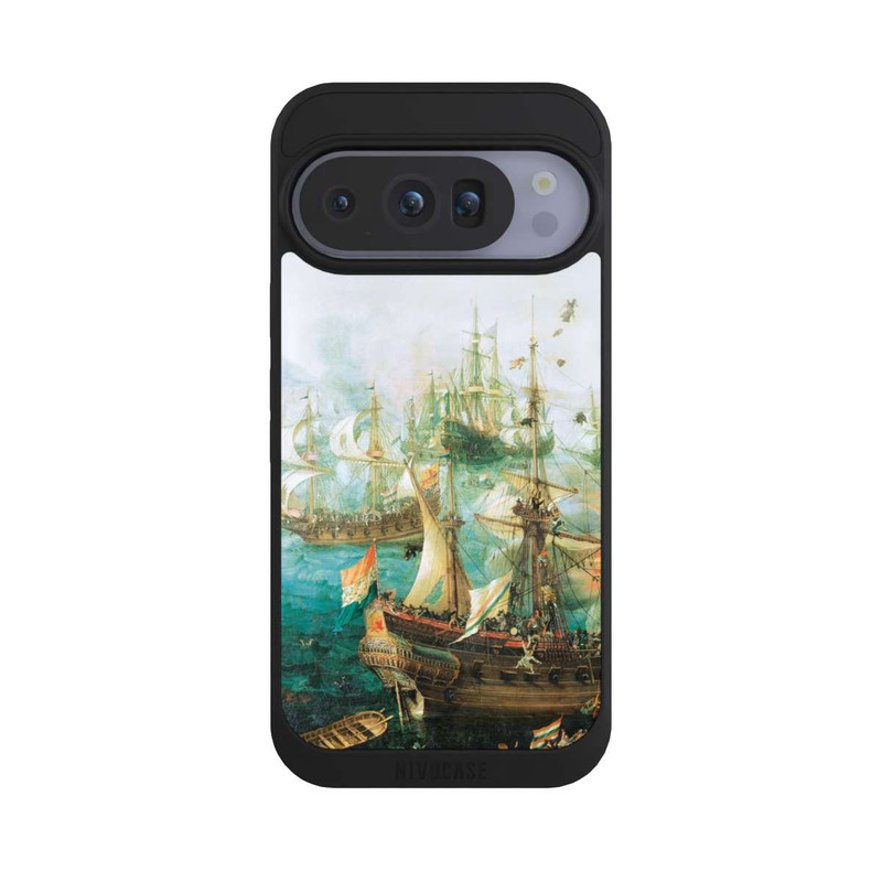 Pixel 10 Pro NIVOpure Battle of Gibraltar in 1607 - Cornelis Claesz. van Wieringen