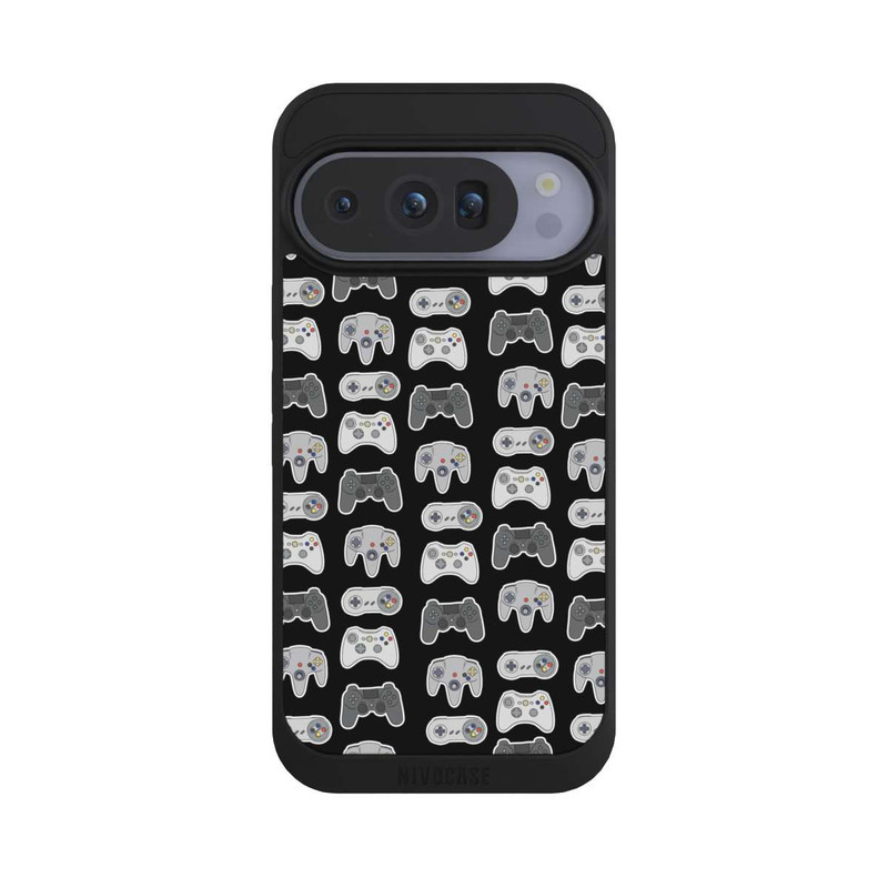 Pixel 10 Pro NIVOpure Controller Pattern Black Background