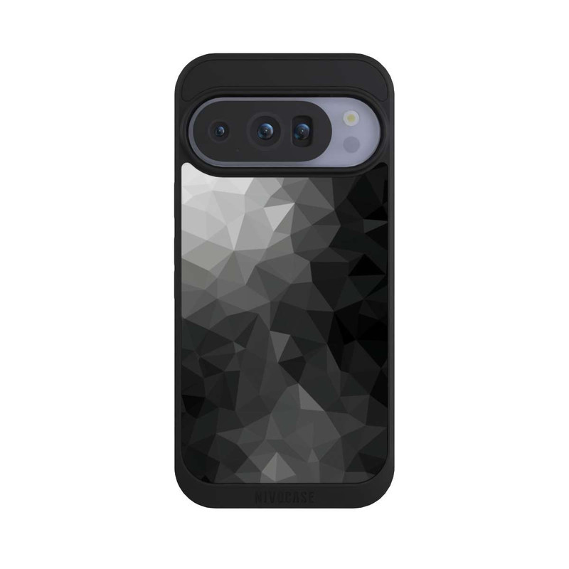 Pixel 10 Pro NIVOpure Polygonal Mosaic Noir/Blanc
