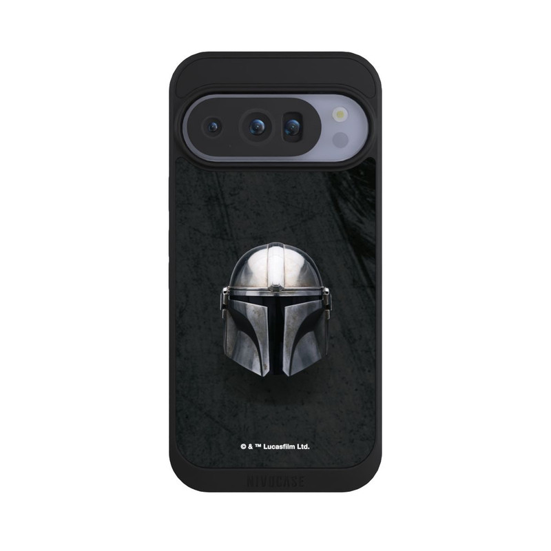 Pixel 10 Pro NIVOpure Schwarzer Mandalorianer Helm