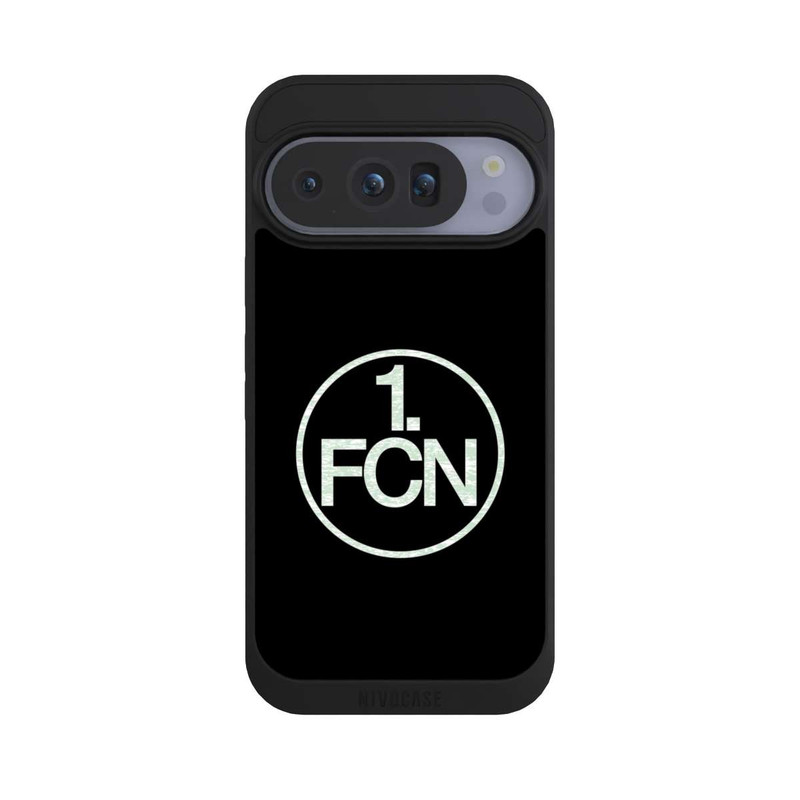 Pixel 10 Pro NIVOpure FCN Logo in Weiß Hintergrund Schwarz