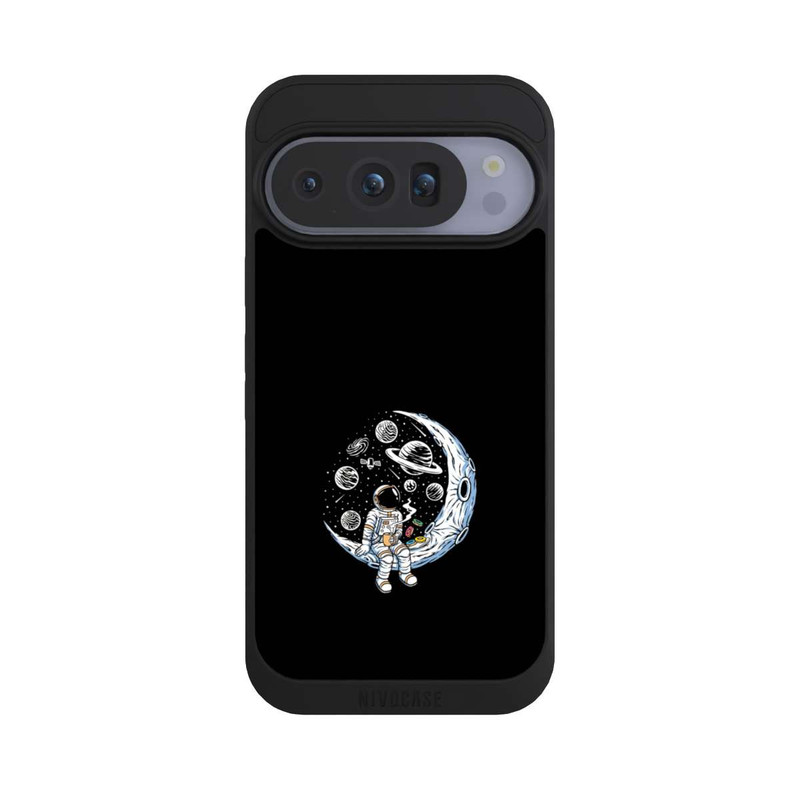 Pixel 10 Pro NIVOpure Astronaut Drinking Coffee