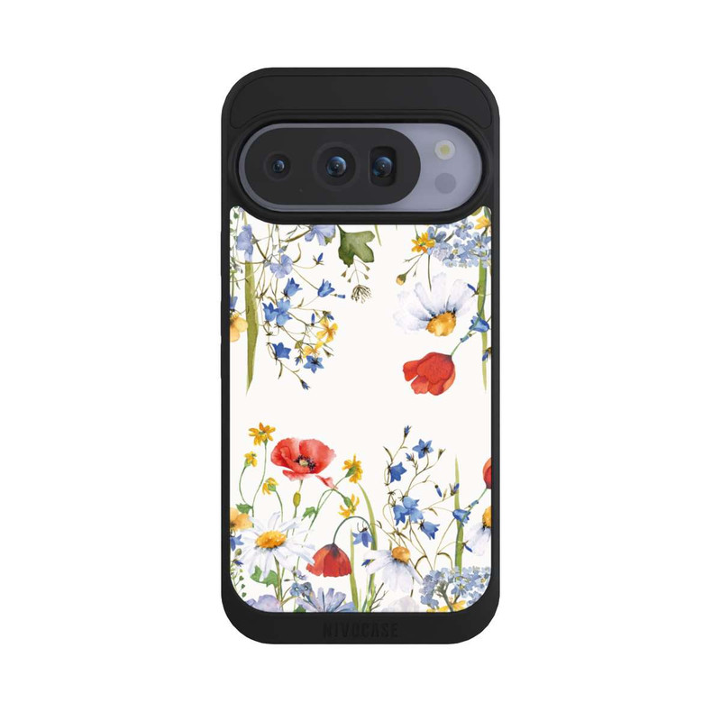 Pixel 10 Pro NIVOpure Prairie de fleurs de pavot