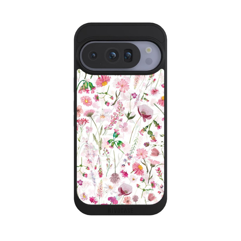 Pixel 10 Pro NIVOpure Pink Flower Meadow