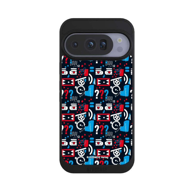 Pixel 10 Pro NIVOpure Drei Fragezeichen Wildes Muster