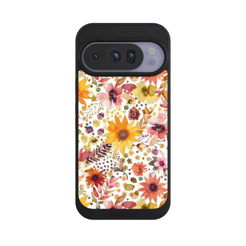 Pixel 10 Pro NIVOpure Fleurs d'aquarelle florale
