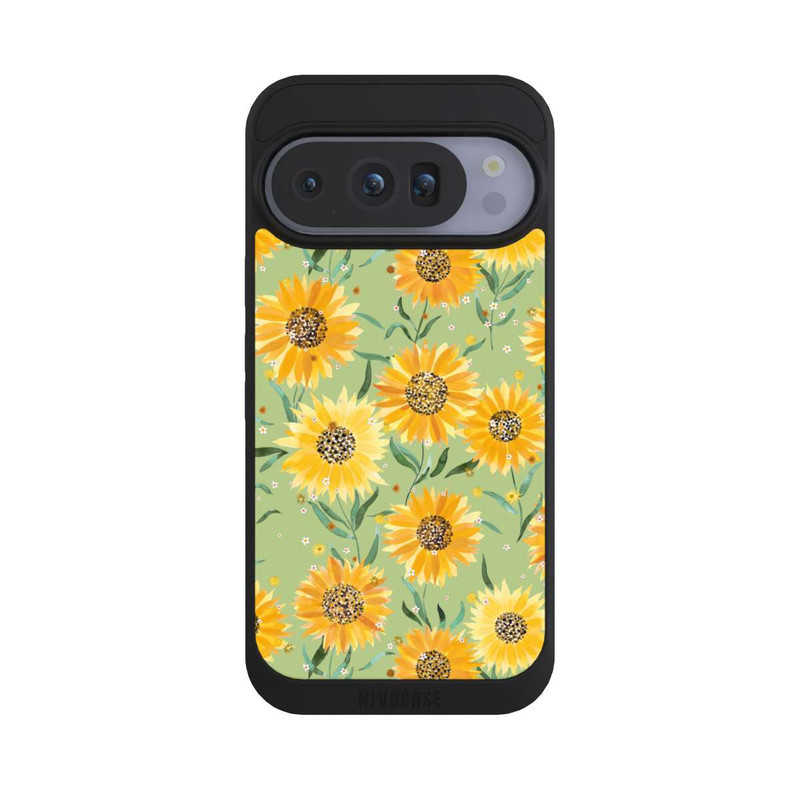 Pixel 10 Pro NIVOpure Sonnenblumen grün