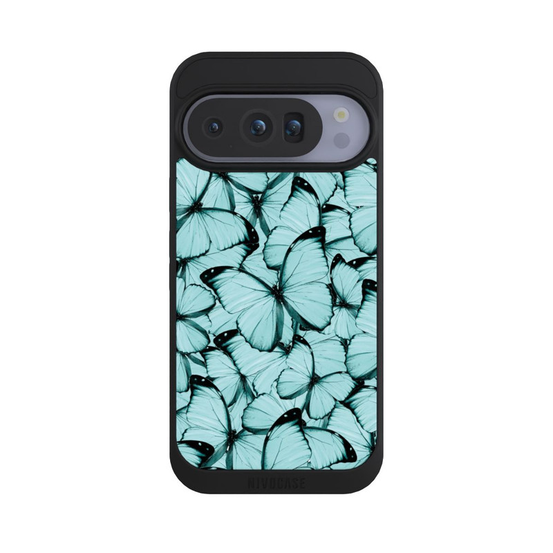 Pixel 10 Pro NIVOpure Teal Butterflies