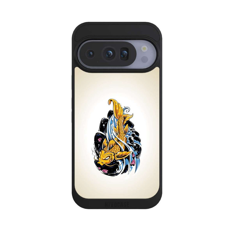 Pixel 10 Pro NIVOpure Japanese Fish Illustration 