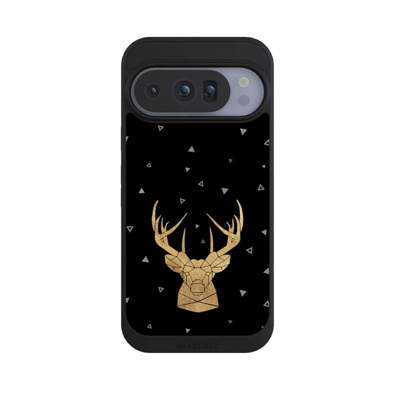 Pixel 10 Pro NIVOpure Geometrischer Hirsch und Geweih