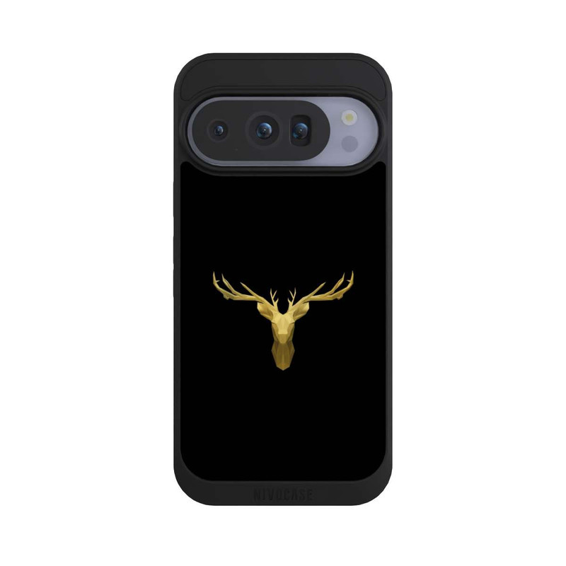 Pixel 10 Pro NIVOpure Gold Reindeer Head