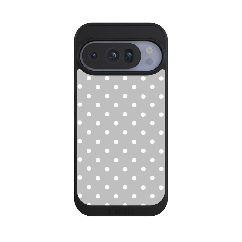 Pixel 10 Pro NIVOpure Polka Dots Grau