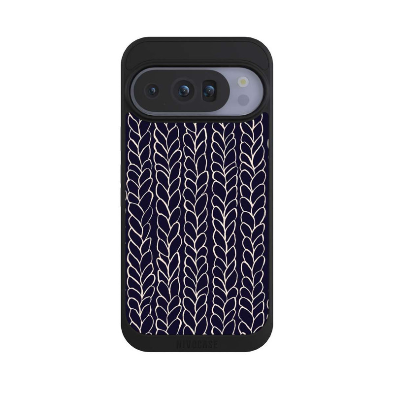 Pixel 10 Pro NIVOpure gezeichnete Wollzöpfe Marine