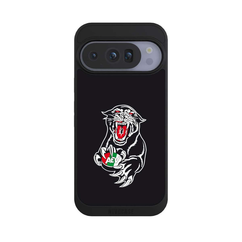 Pixel 10 Pro NIVOpure Augsburger Panther Logo Schwarz