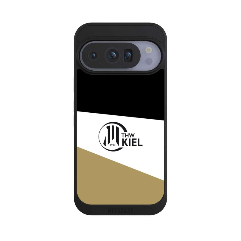 Pixel 10 Pro NIVOpure THW Kiel Streifen Schwarz Weiss Gold