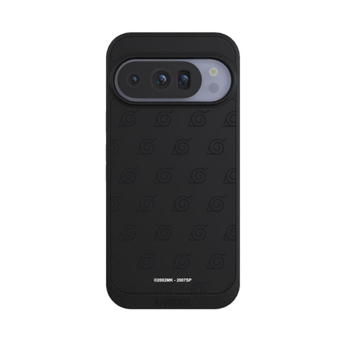 Google Pixel 10 Pro NIVOpure Black Konoha Pattern Transparant