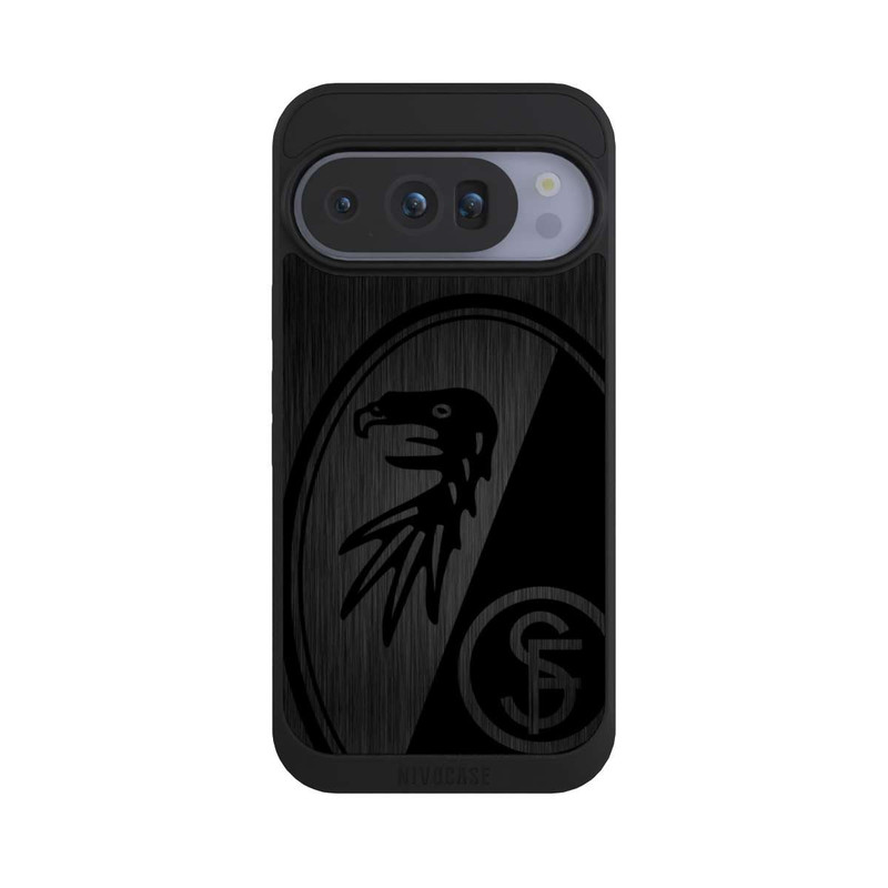 Pixel 10 Pro NIVOpure SC Freiburg Kratzen Horizontal Metall Hintergrund