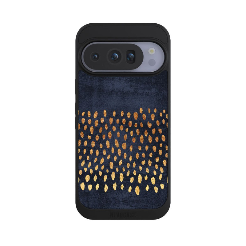 Pixel 10 Pro NIVOpure Pattern Play-Gold and Navy