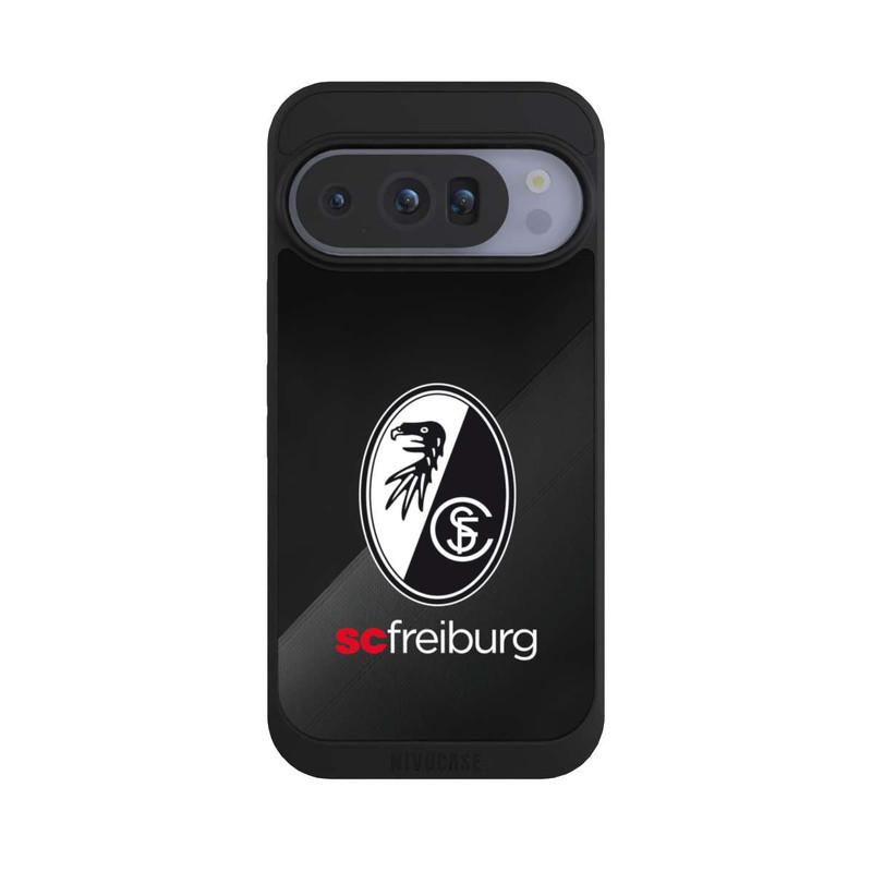 Pixel 10 Pro NIVOpure Zwei Texturen mit dem Schriftzug SC Freiburg